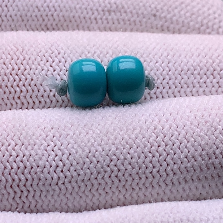 绿松石未镶嵌珠宝奇石7.5mm