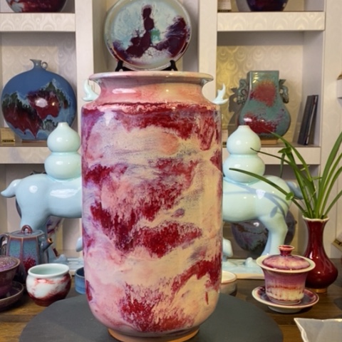 瓷片禹州神后钧瓷原产地~