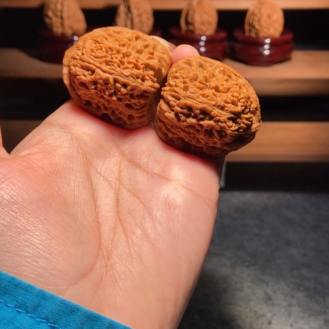 核桃手串/手链毕业逐鹿南疆无修红皮