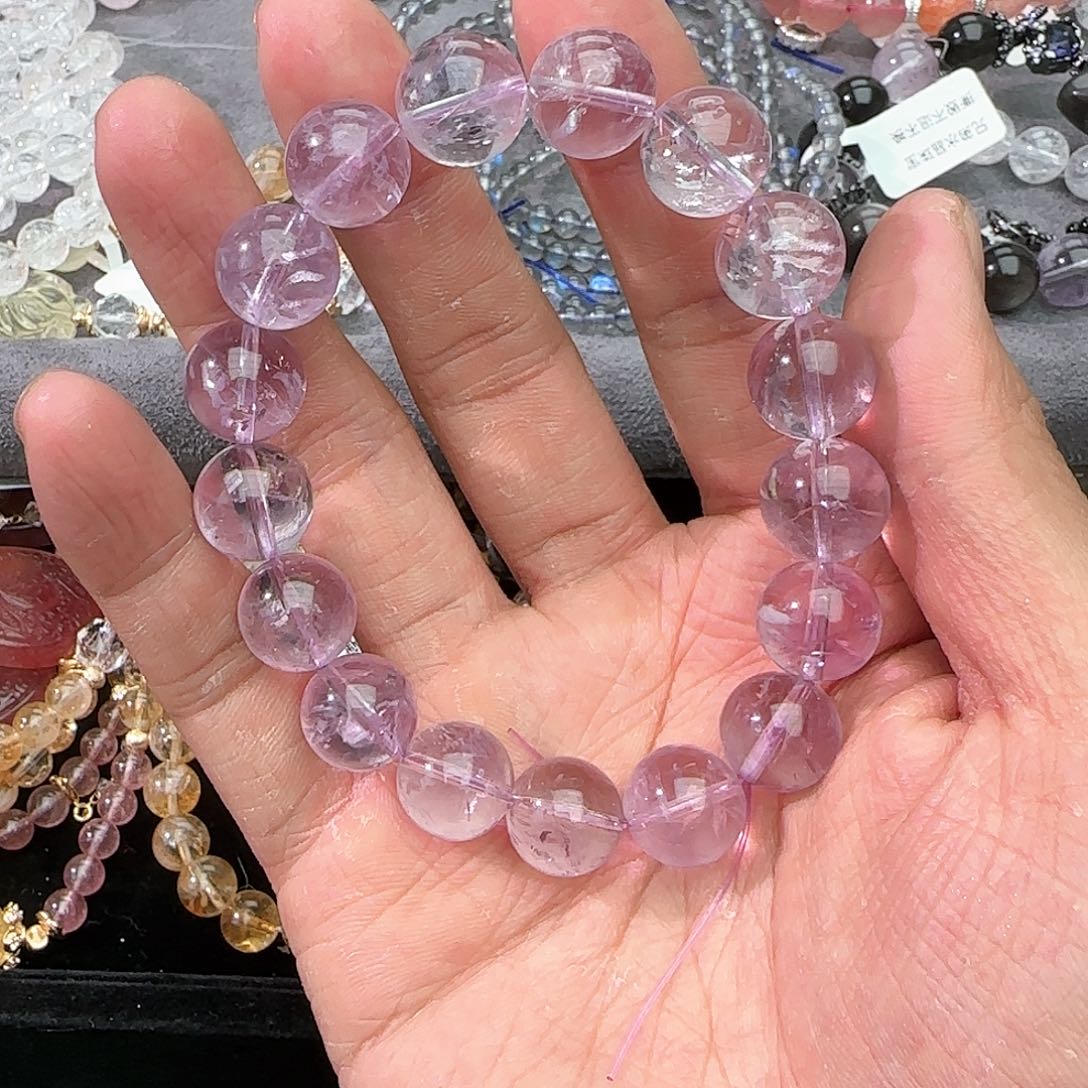 水晶手链未镶嵌紫阿赛