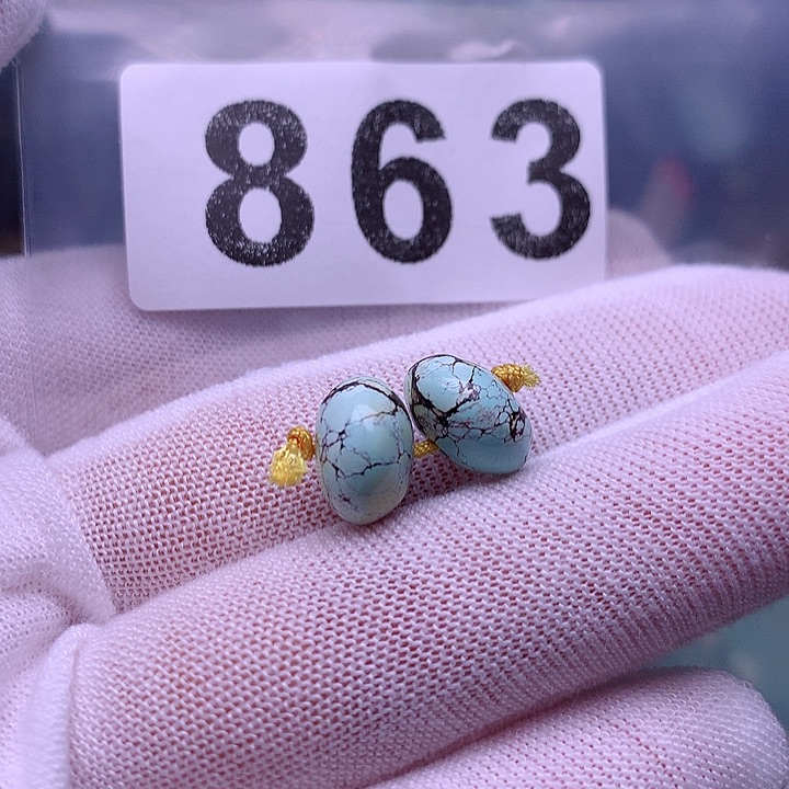 绿松石珠宝奇石未镶嵌