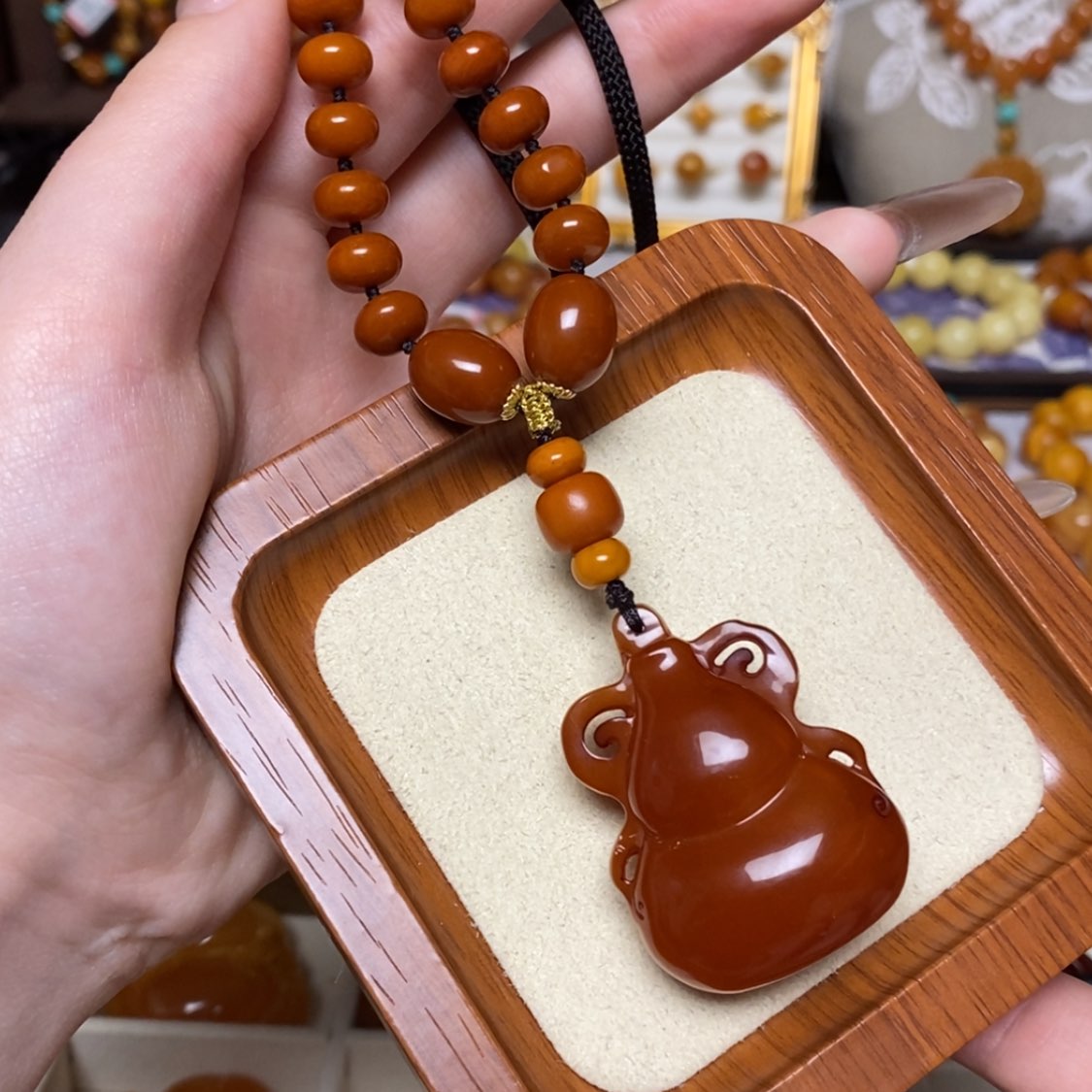 【闪购商品】手链蜜蜡未镶嵌项链