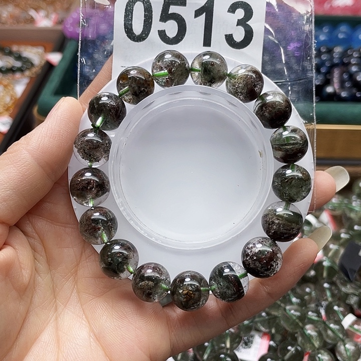 未镶嵌手链水晶幽灵12m