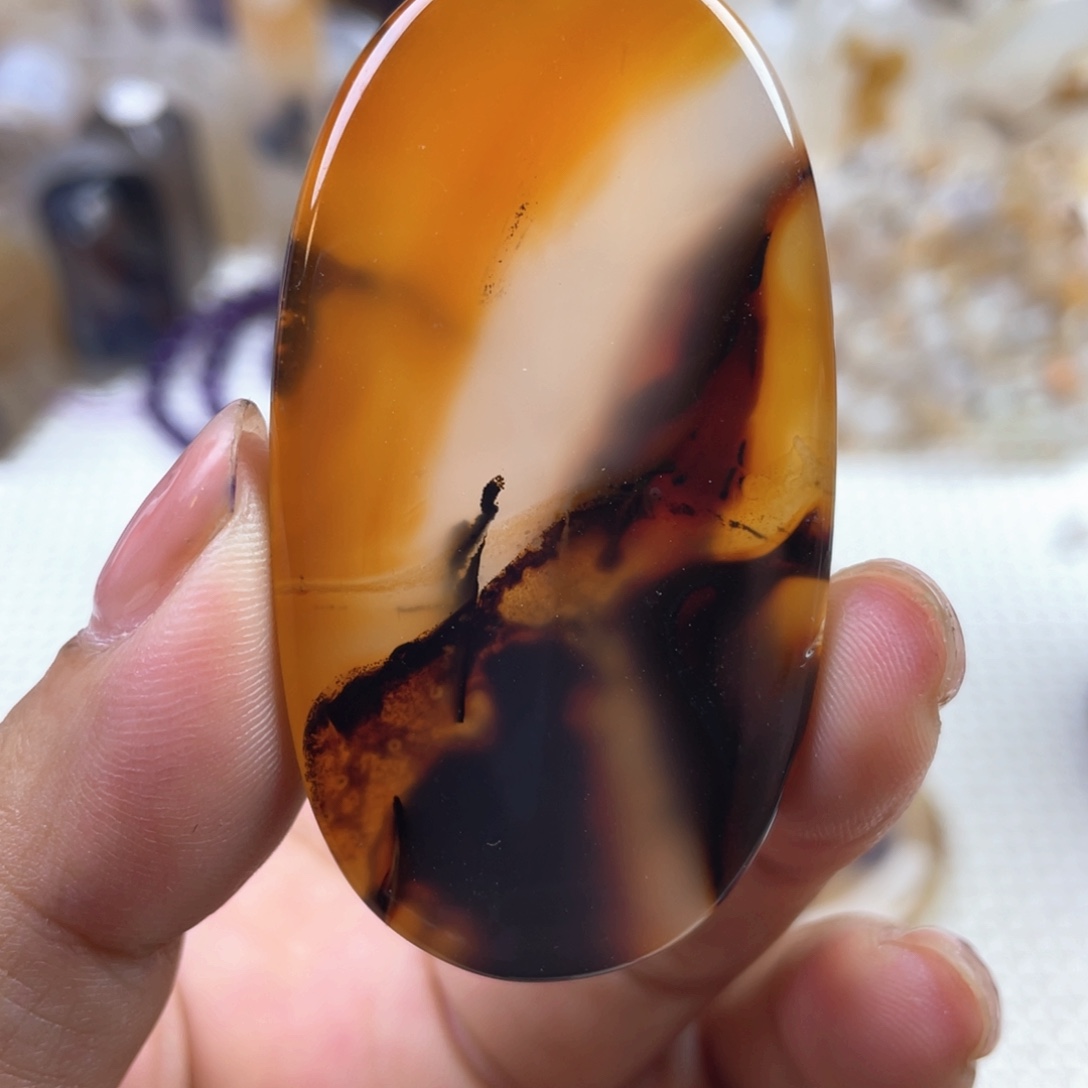 玛瑙/玉髓未镶嵌颈饰