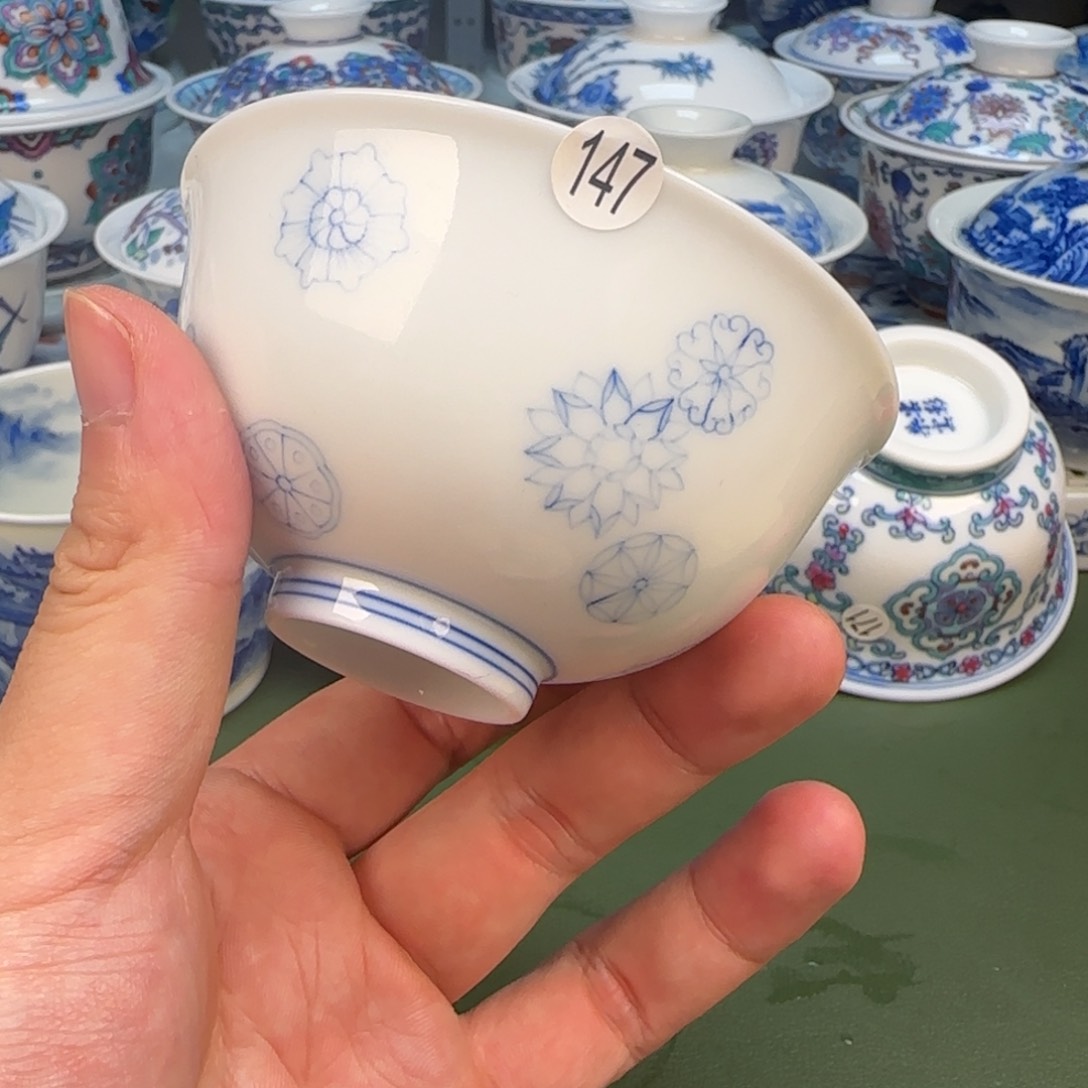 彦祖纯手工手绘茶具147