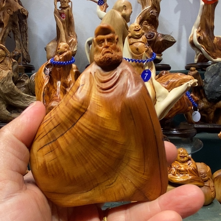 柏木（崖柏）崖柏陈化料摆件