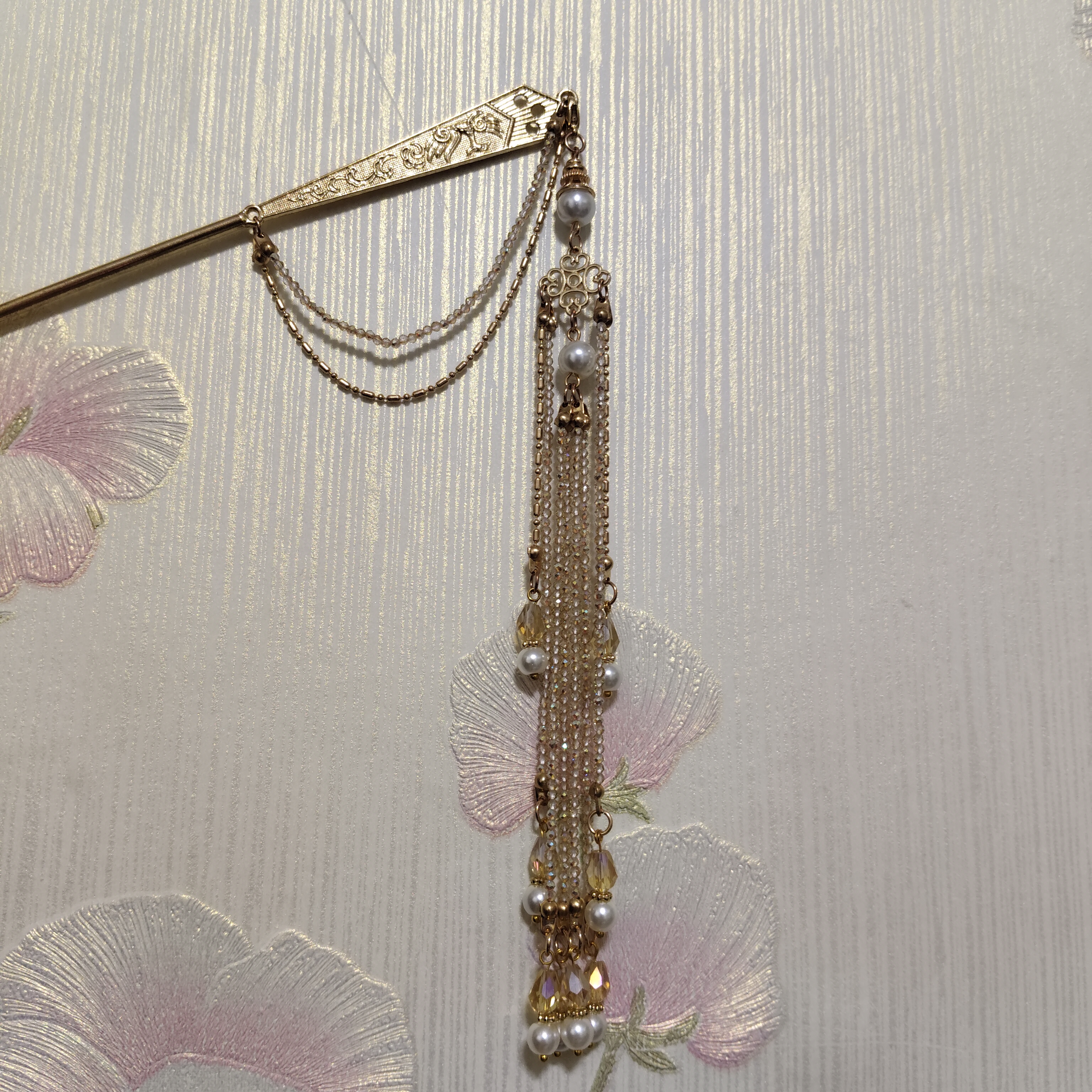 【墨染阁】原创手工古风发饰发簪簪子