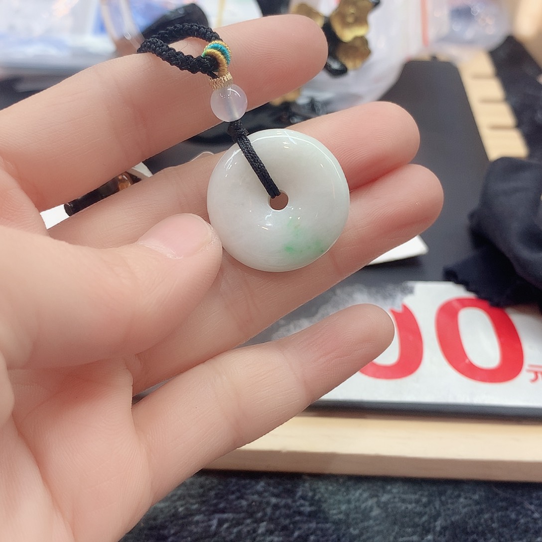 翡翠颈饰未镶嵌0010（瑕疵