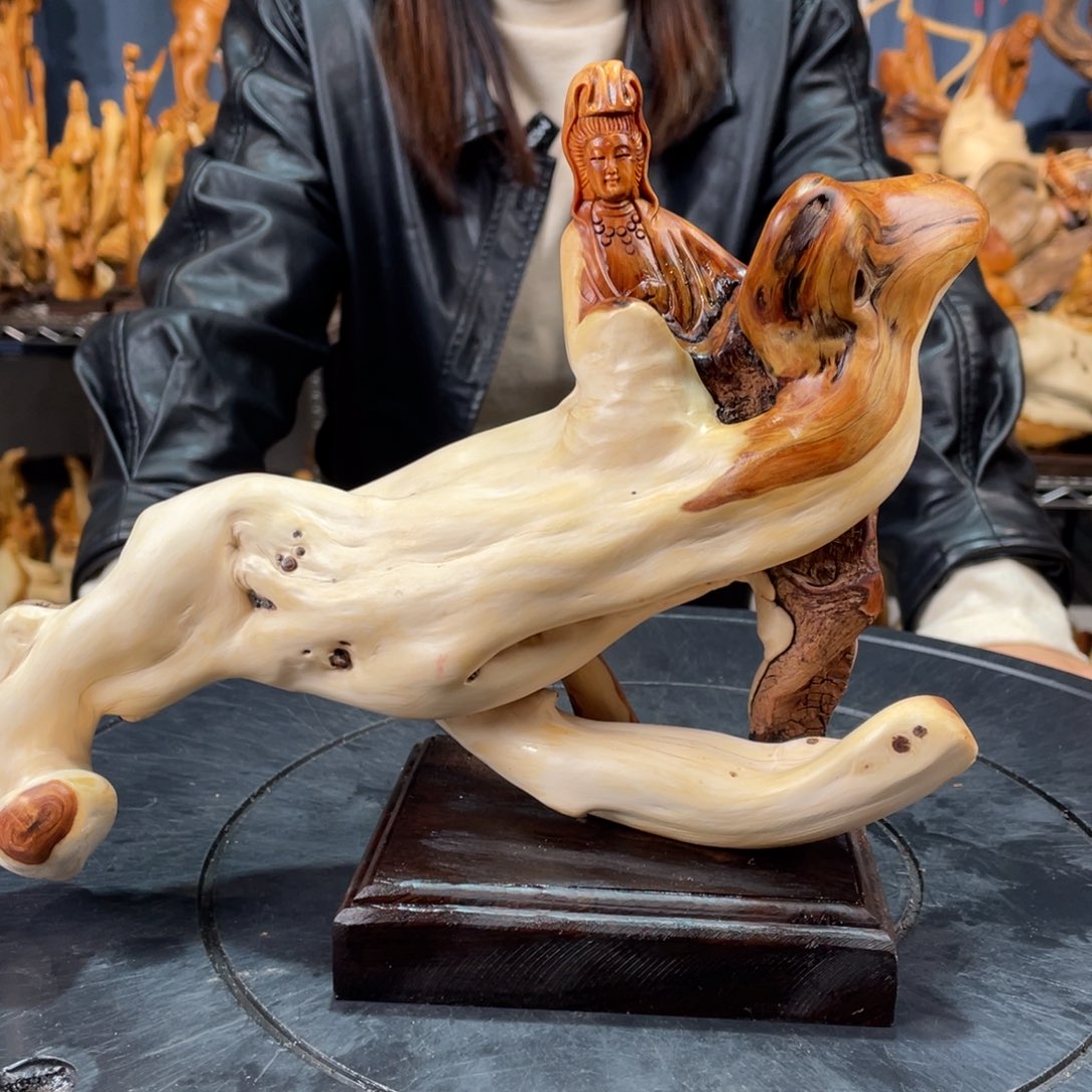 柏木（崖柏）随型摆件