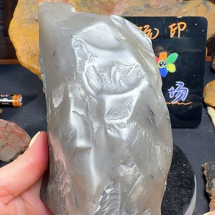 昌化石昌化水墨冻原石