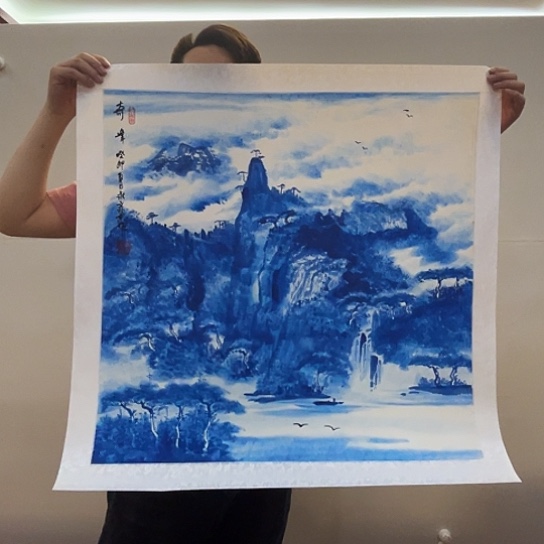 国画书法作品欣赏，书法