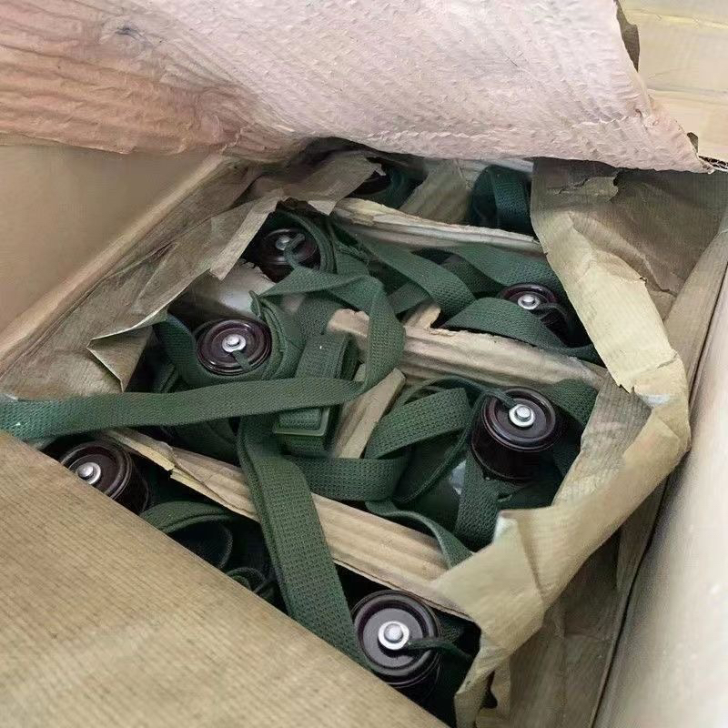 库存老式87水壶 铝壶绿色水壶