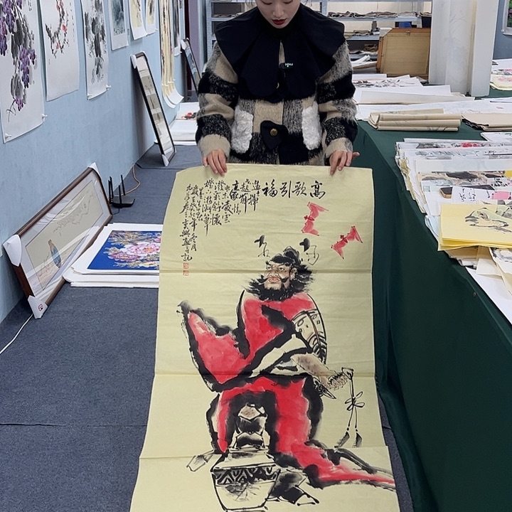 国画宣纸国画纯手工作品