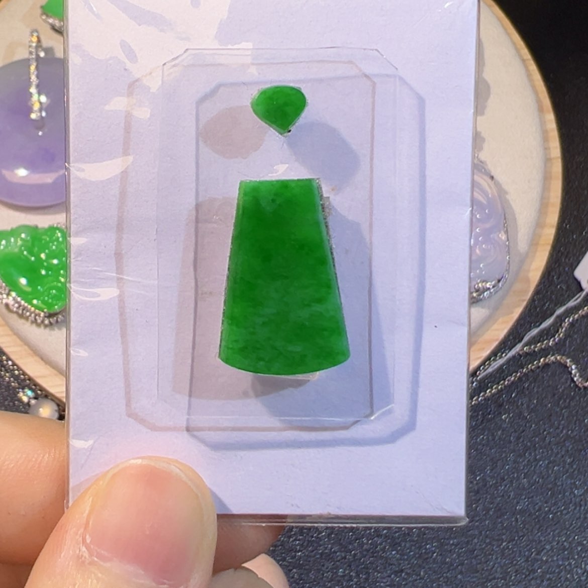 【闪购商品】翡翠未镶嵌颈饰天然翡翠