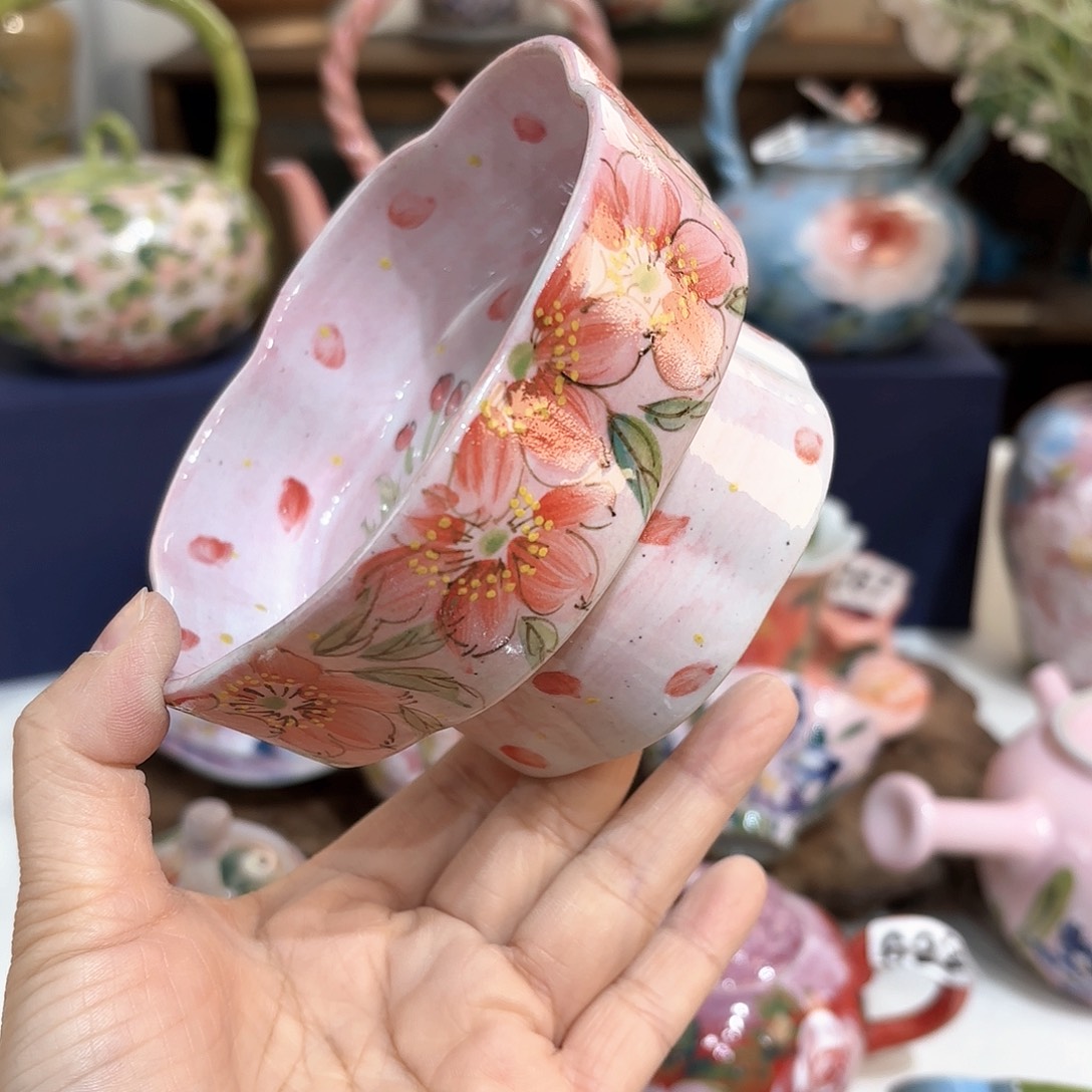 浪****景德镇手绘高温釉下彩陶瓷茶具