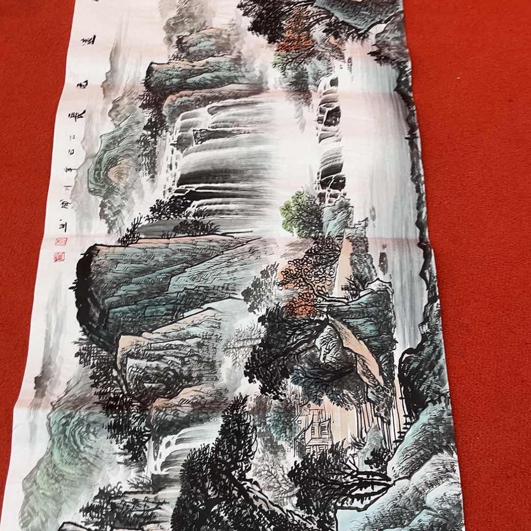 国画手绘国画作品