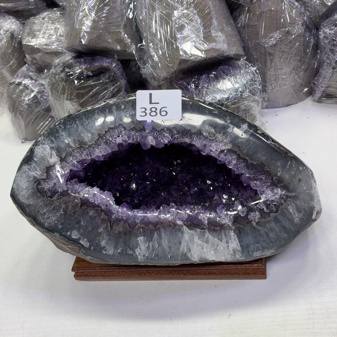 水晶摆件未镶嵌天然紫水晶