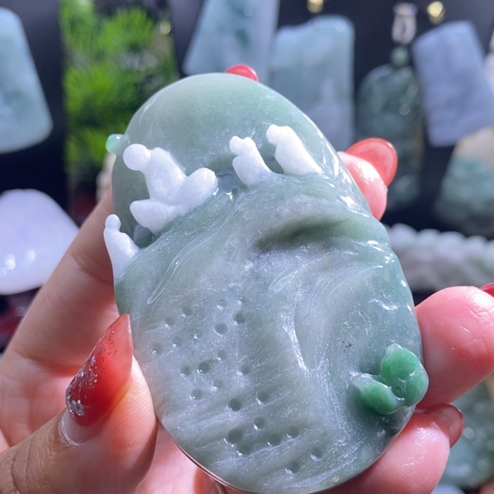 【闪购商品】颈饰未镶嵌翡翠悟道