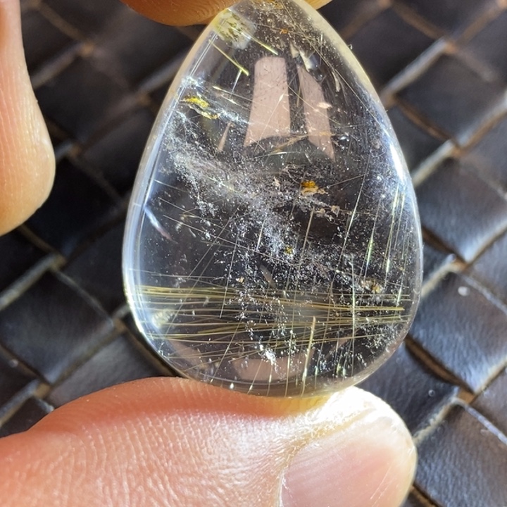 水晶颈饰未镶嵌水晶挂坠