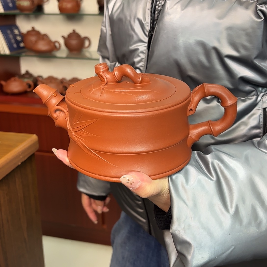 紫砂茶壶陆益群老师600cc