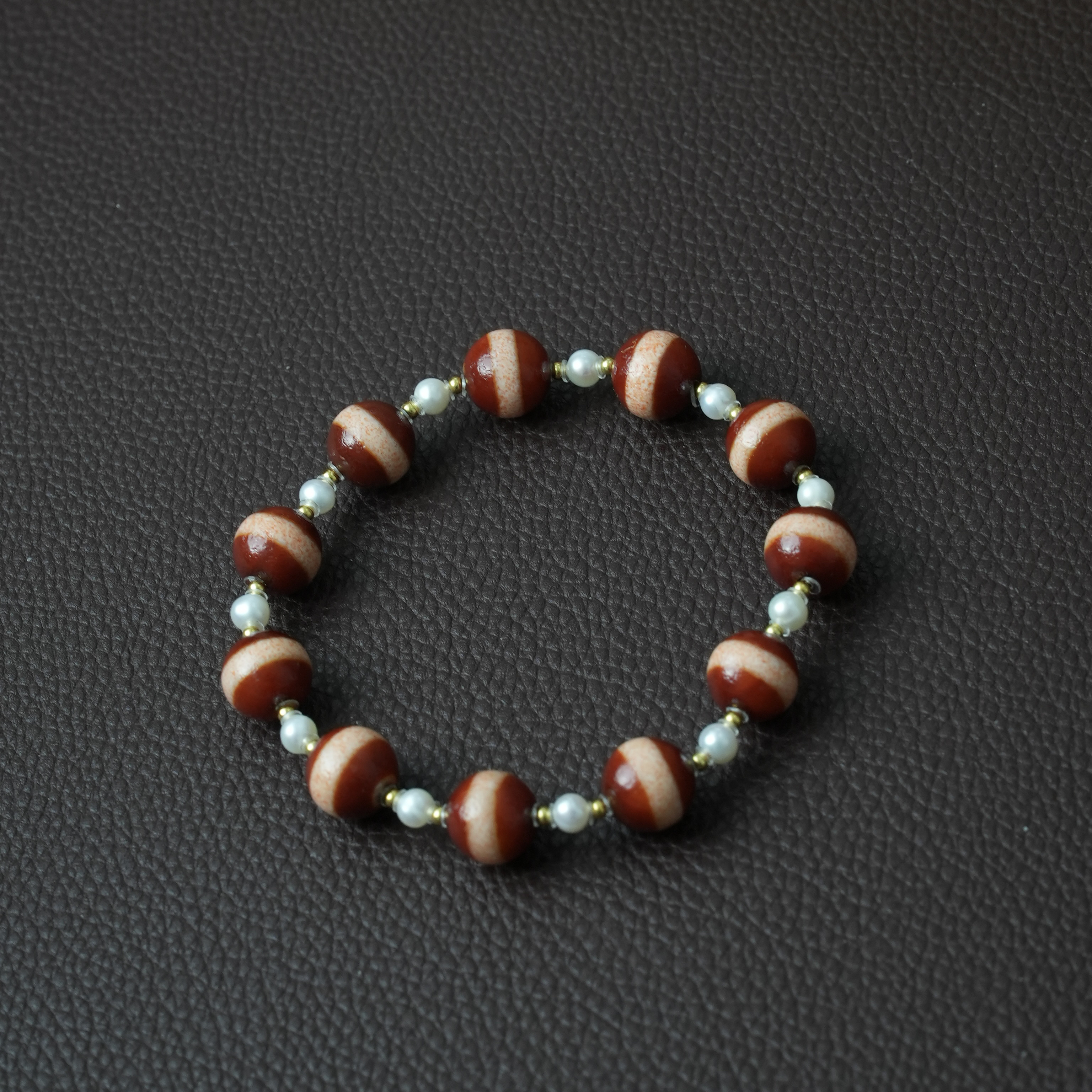 【明珠璀璨】满包浆红肉一线药师手串配件S925