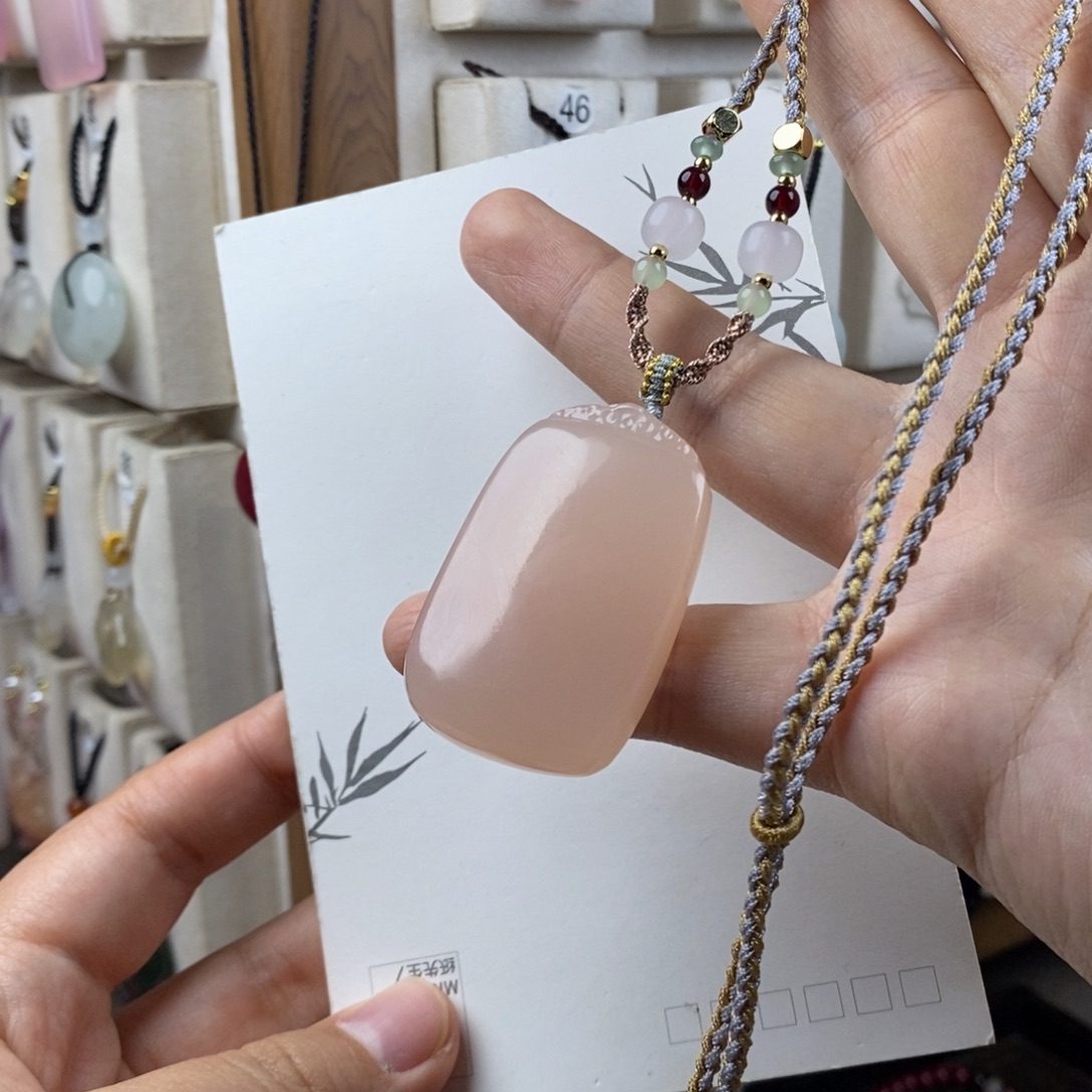 玛瑙/玉髓合金颈饰