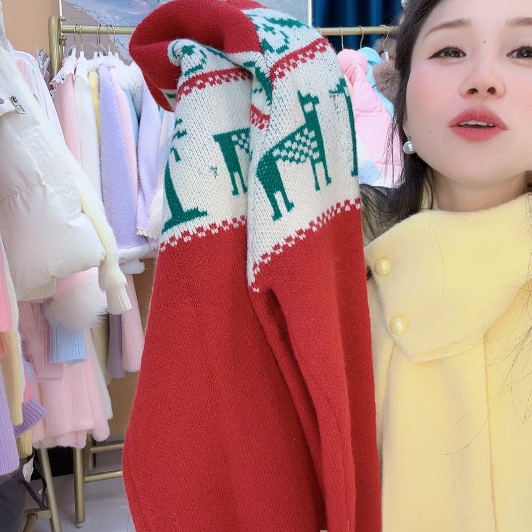 毛衣清仓处理瑕疵