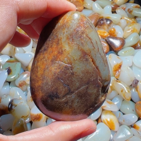 和田玉（糖玉）手链未镶嵌4