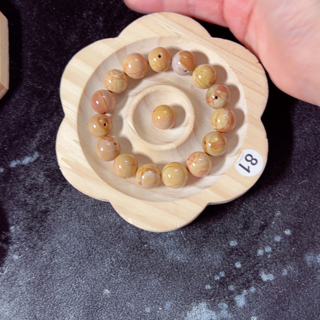 石英质玉手链未镶嵌D*173