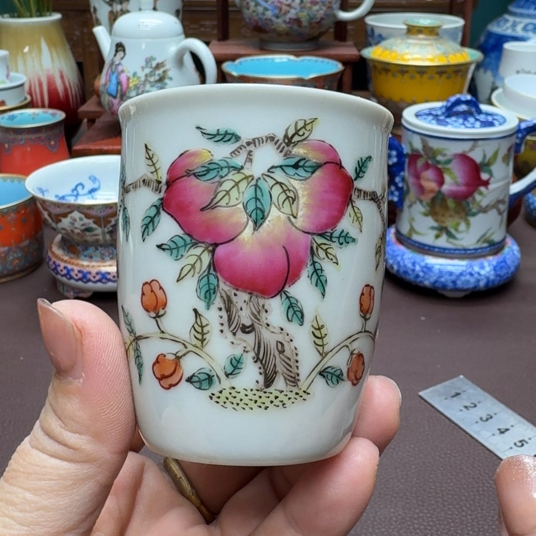 瓷片景德镇仿古手工制作精品展示