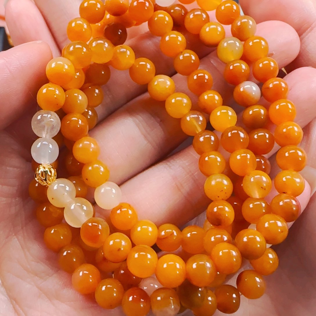 石英质玉（黄龙玉）未镶嵌1