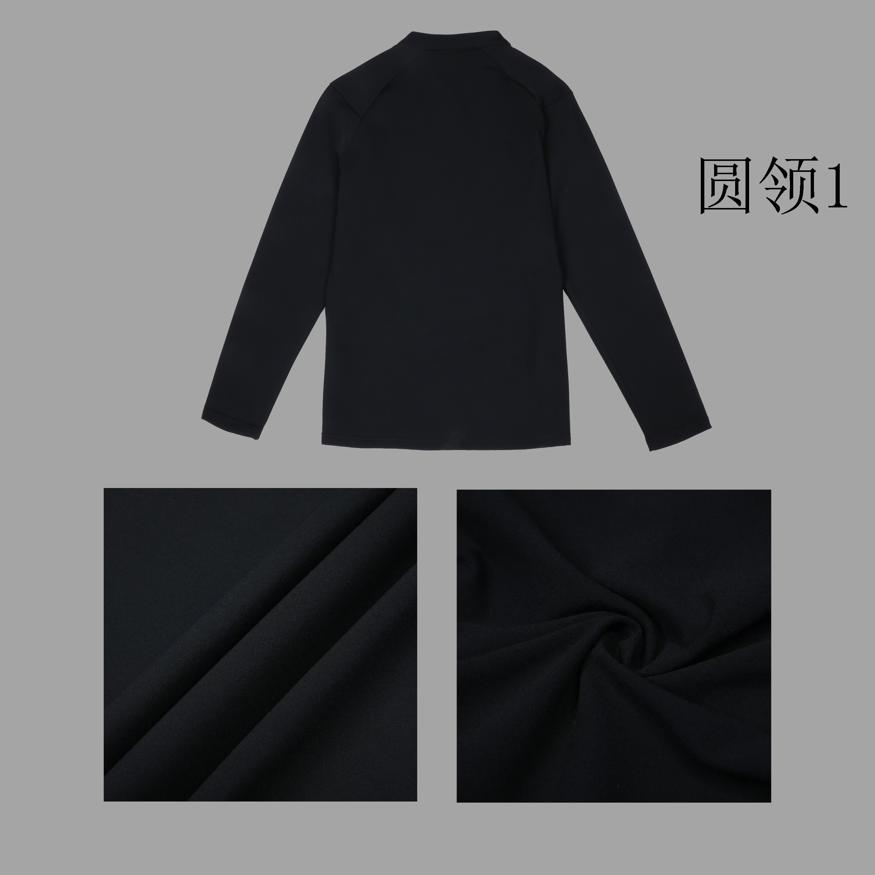 矮领【YS】2025冬季加厚拉链男士卫衣