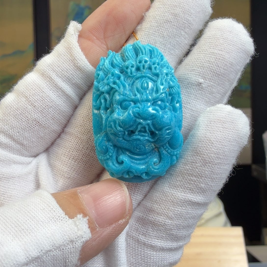 绿松石未镶嵌珠宝奇石