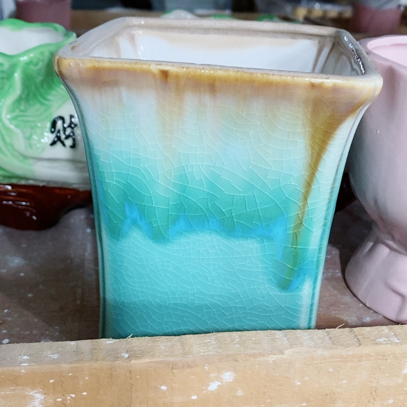 【闪购商品】红陶陶瓷花盆，多肉花盆