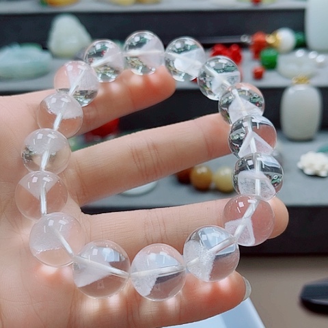 水晶手链未镶嵌多样性发货一件