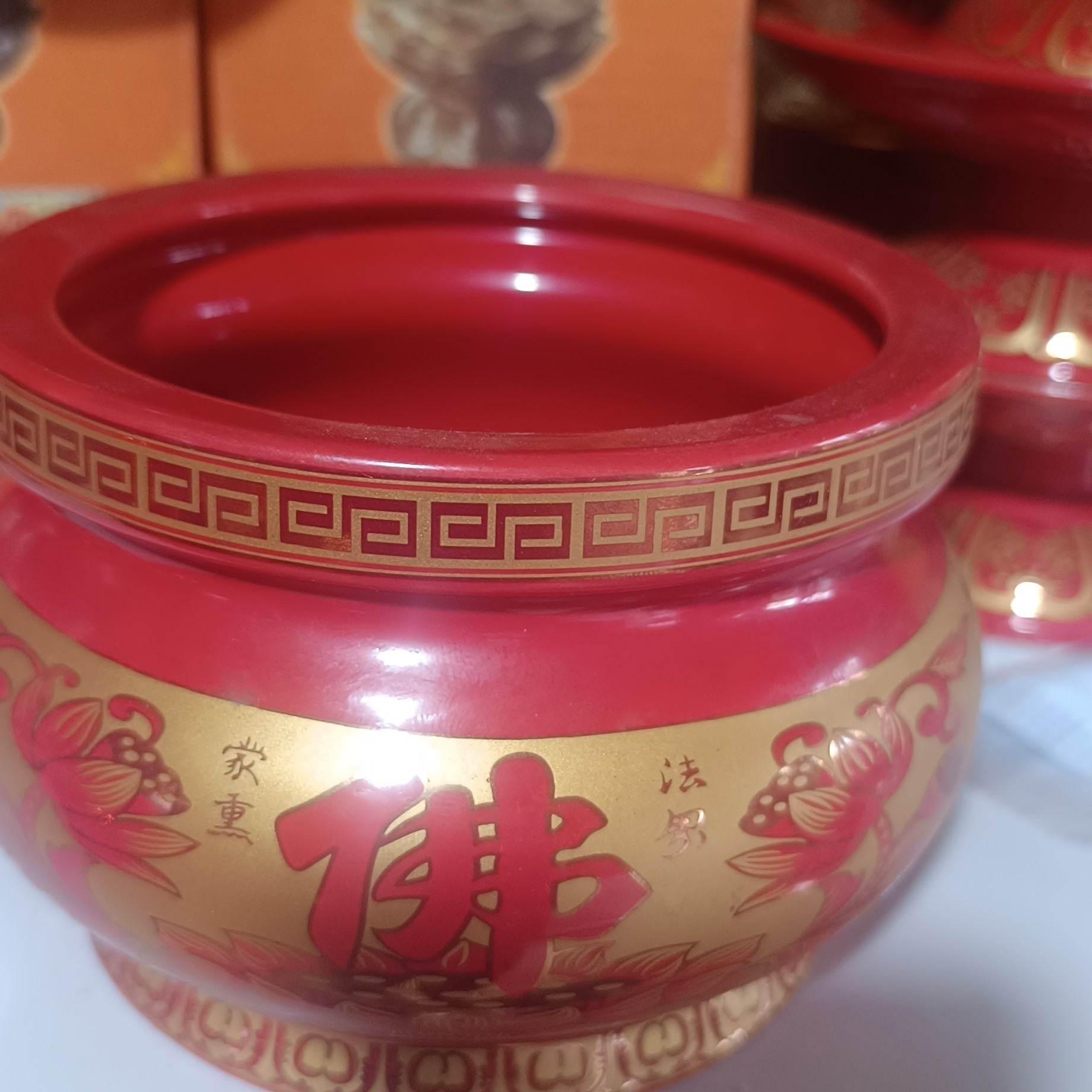 家用室内供奉观音财神插香佛具用品
