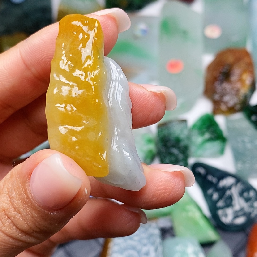 枯***树翡翠未镶嵌吊坠(不含链)