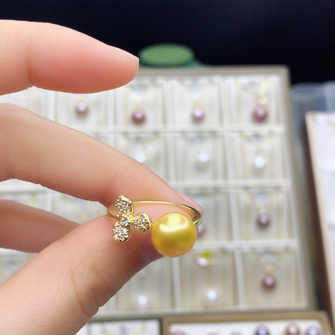 淡水珍珠颈饰合金