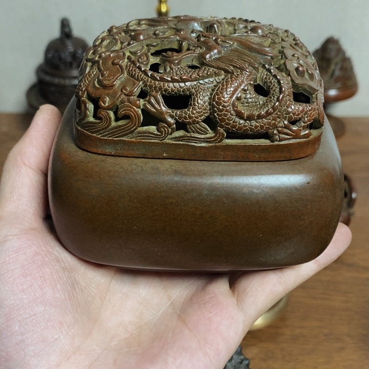 铜汤*盛世铜炉铜器香炉工艺品