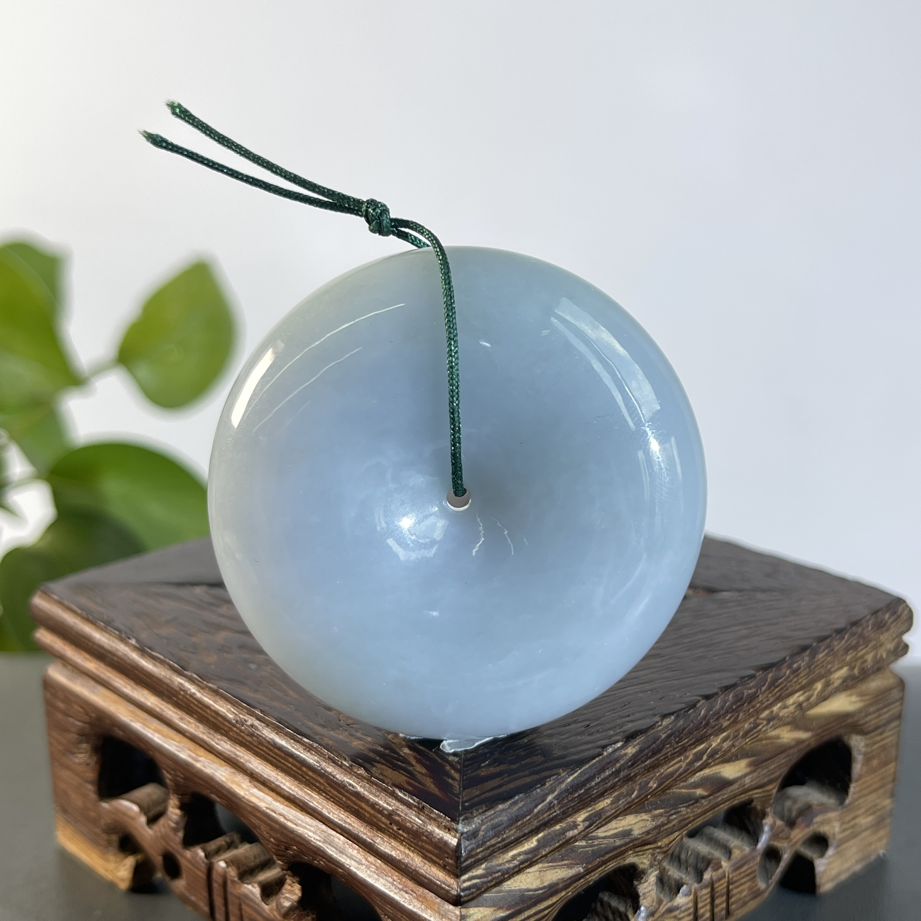 JYB02-80   天然缅甸A货翡翠  平安扣