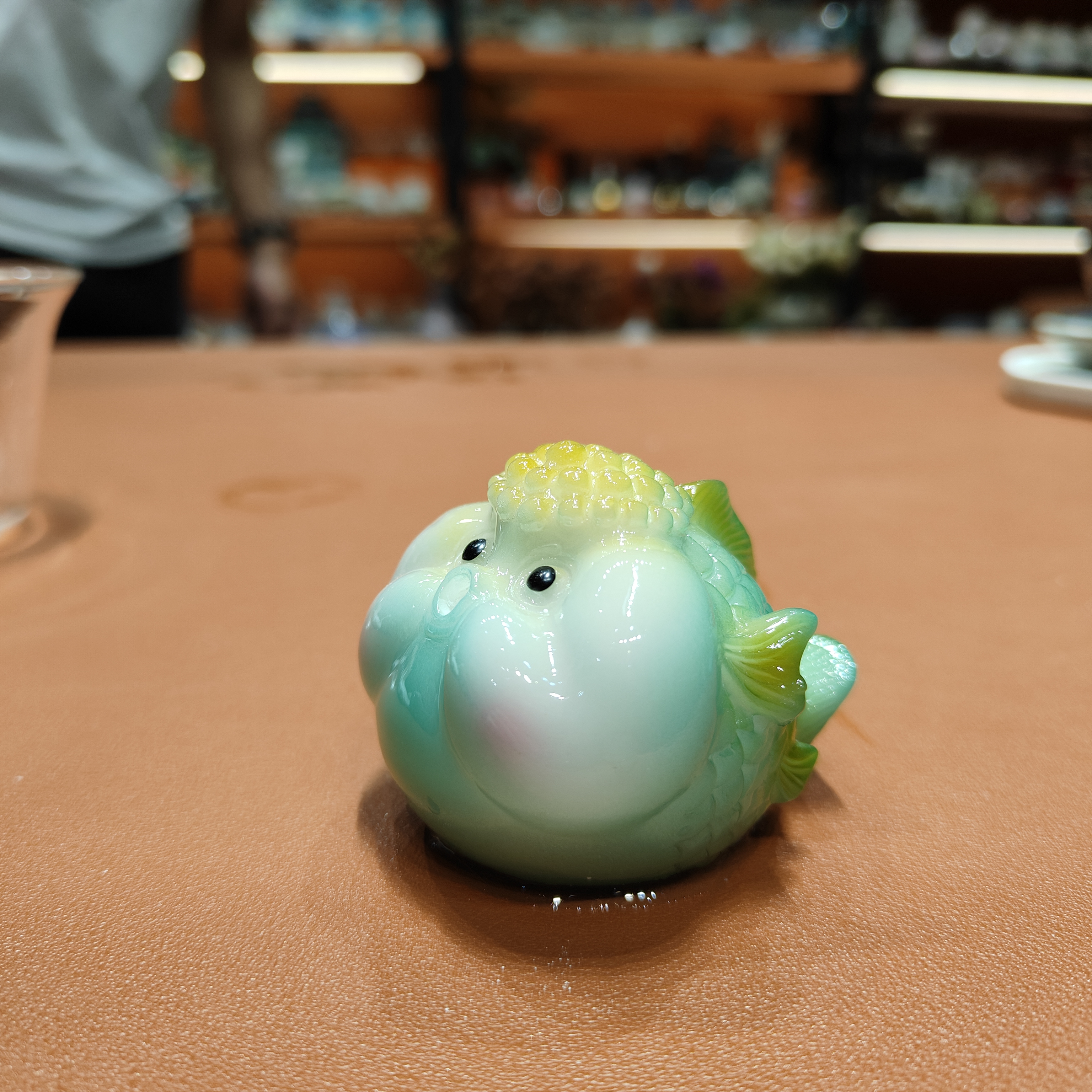 茶宠-变色泡泡鱼（小号-绿）-5988