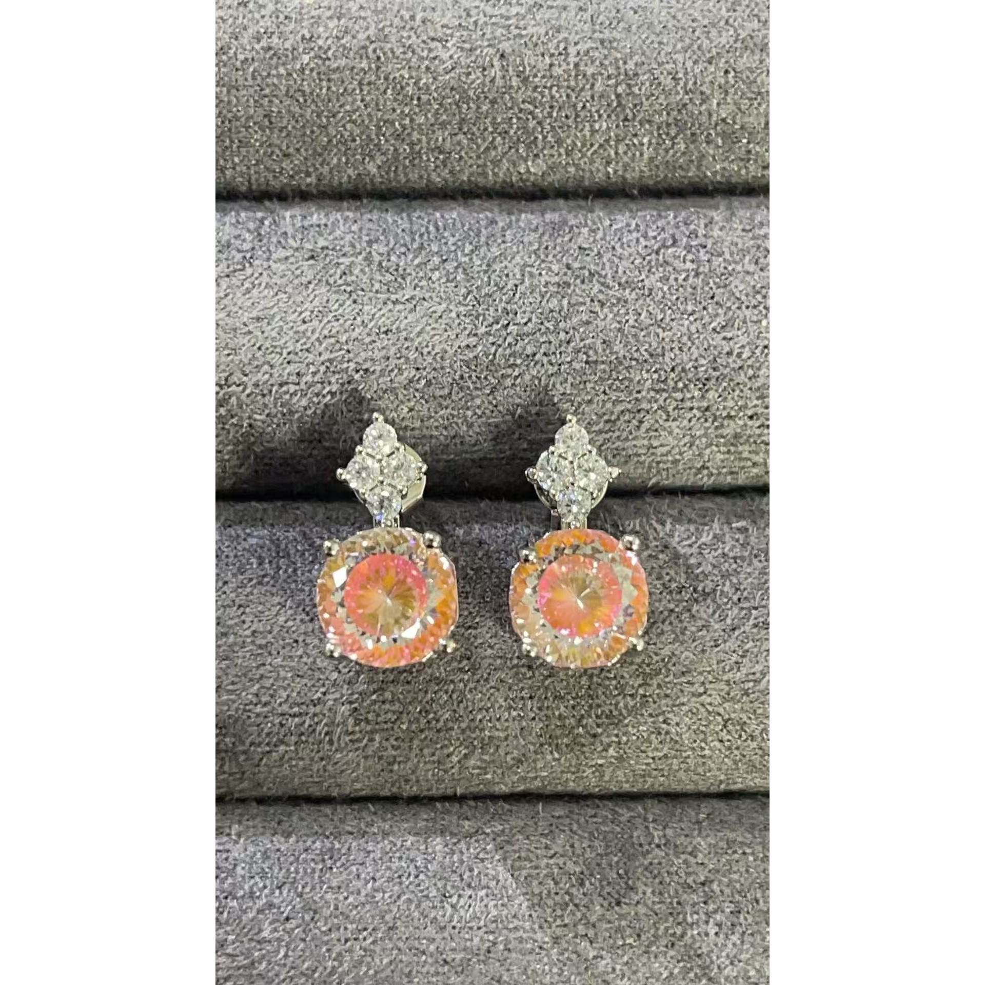 耳饰  福玺甄选金粉世家耳钉6588