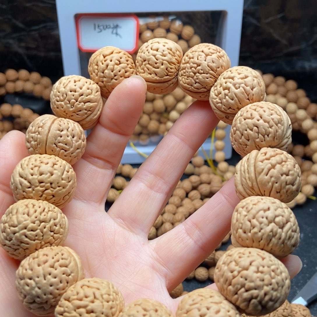 桃核手串大苹果园24尺肌肉纹原皮原色