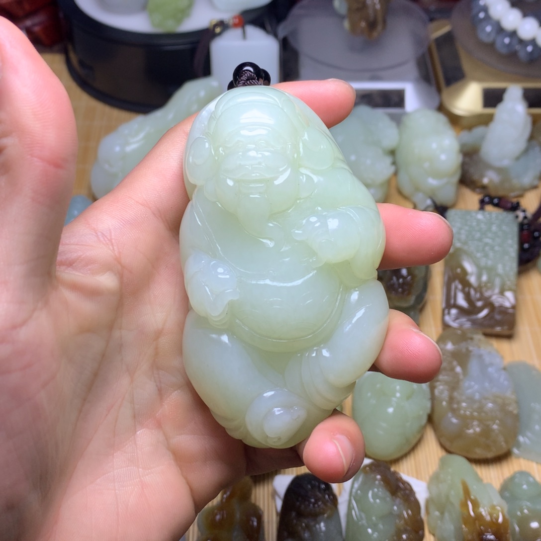 和田玉把件未镶嵌M****X