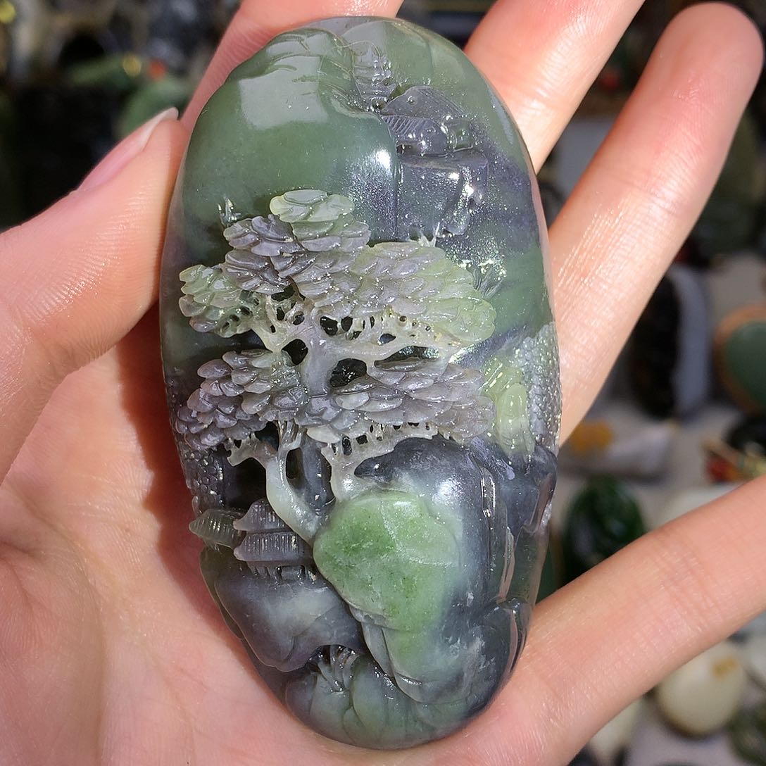 和田玉把件未镶嵌