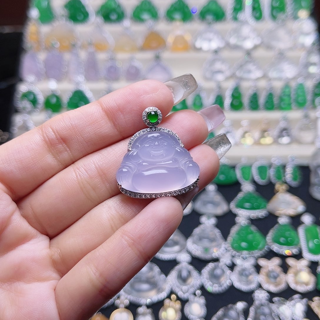 玛瑙/玉髓颈饰银S925镶嵌