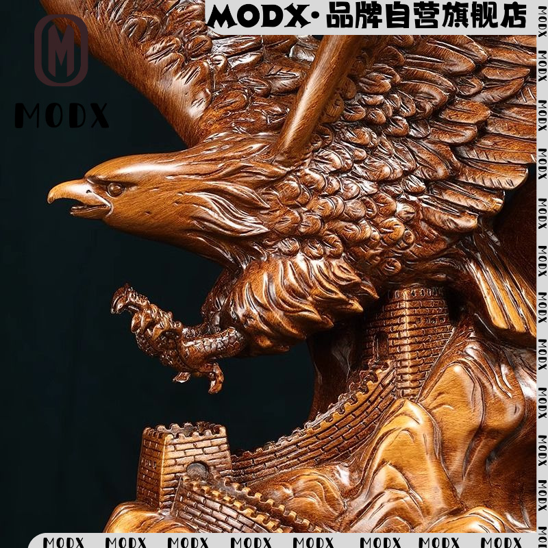 【MODX】高档大展宏图老鹰大鹏展翅摆件招财家居客厅办公桌面装饰d9