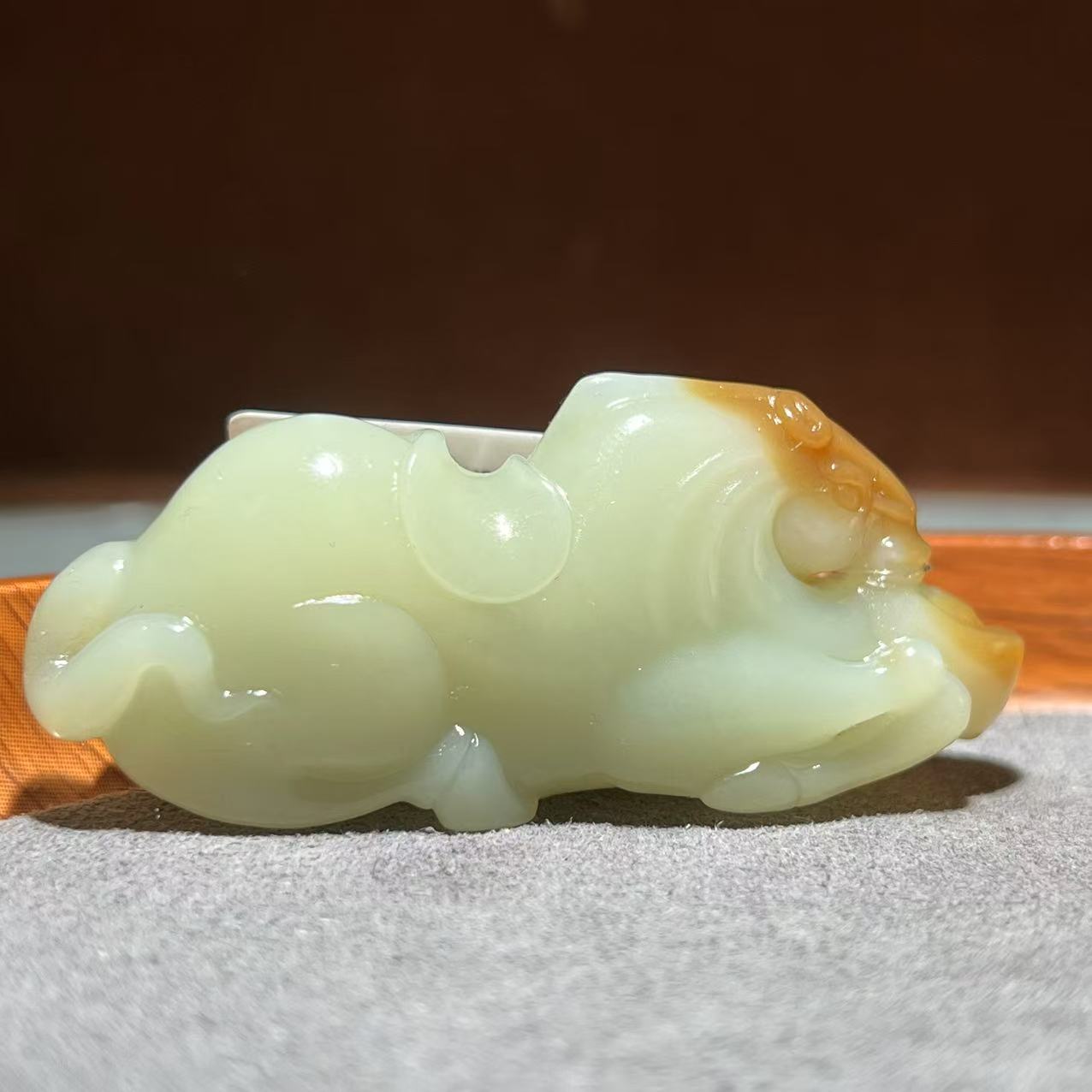 【张老斯珠宝】天然和田玉吊坠lx24999（拍一发一）