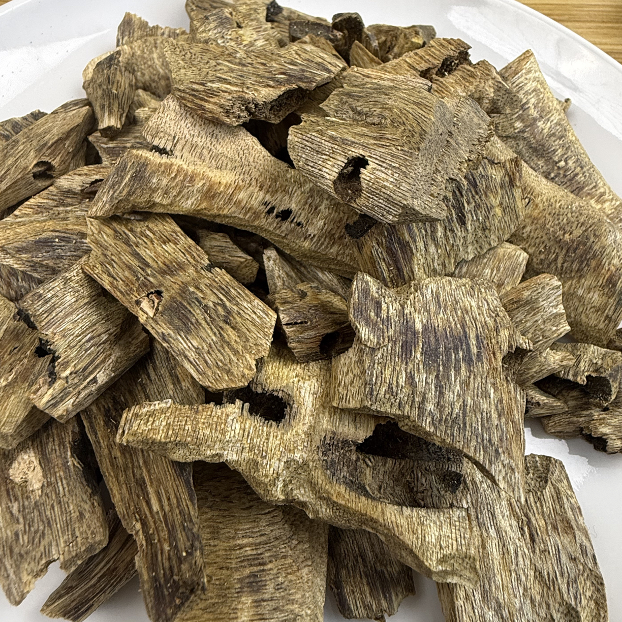 乌身圆叶 老白棋块料熏香上炉品香原材料100克