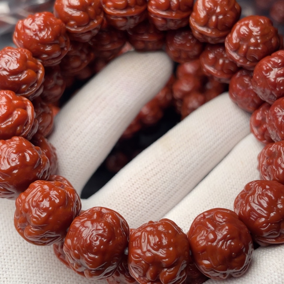 仙***水猴头核桃手串蟾王